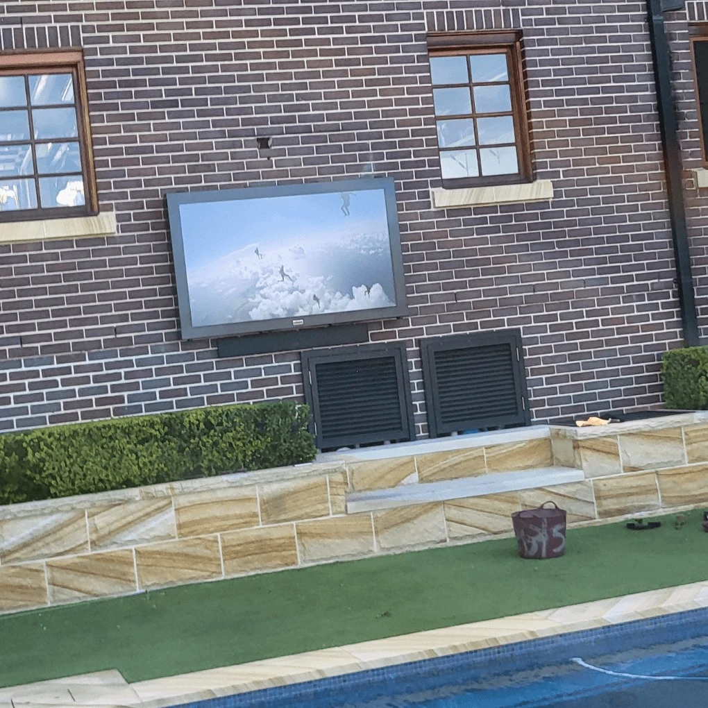 Outdoor tv enclosure