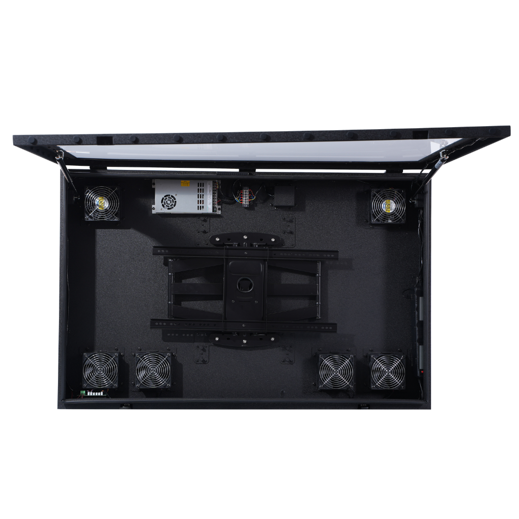 Outdoor tv enclosure